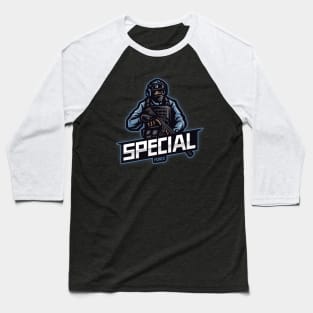 Special Force - Military Baseball T-Shirt